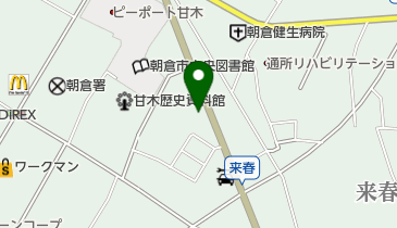 シルクロードフランス料理店の地図画像