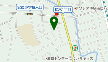 松木公民館の地図画像