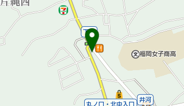 南福自動車の地図画像