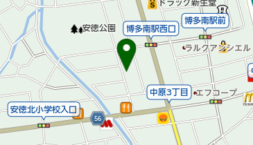 白水整骨院の地図画像