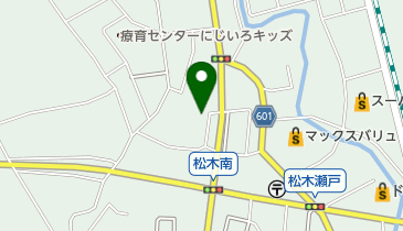 美容室ビーブレスの地図画像