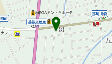 カットハウス岸上の地図画像