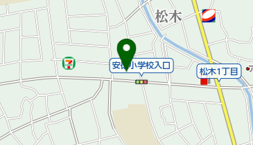 ながた理髪店の地図画像