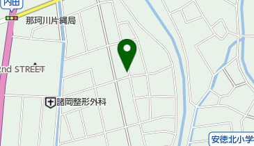 理容山沢の地図画像