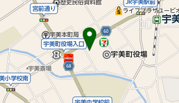 宇美町商工会の地図画像