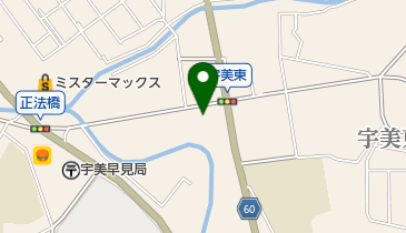 昆虫用品くわ市の地図画像