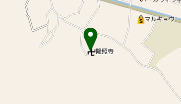 隆照寺の地図画像