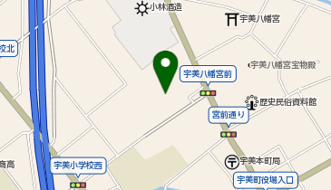 宇美町社会福祉協議会の地図画像