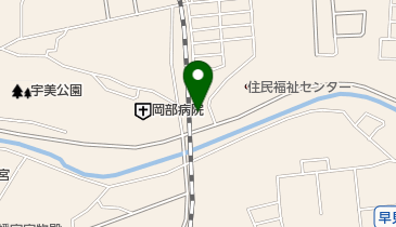 宇美どうぶつ病院の地図画像