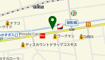 株式会社かとうユニホーム福岡営業所の地図画像