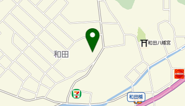 篠栗町 和田公民館の地図画像