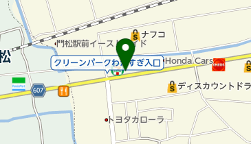 有限会社藤自動車の地図画像