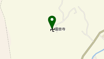 雷音寺の地図画像
