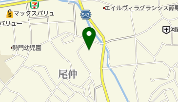 老松神社の地図画像