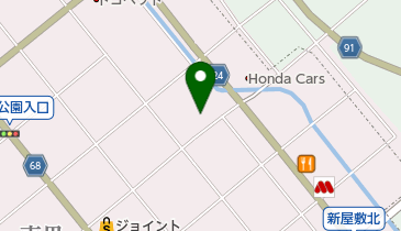 大阪印刷インキ製造株式会社九州営業所の地図画像