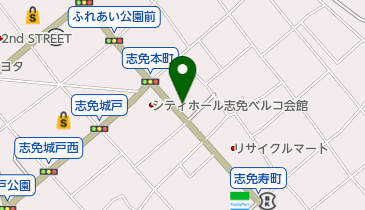 粕屋農協 志免支所の地図画像