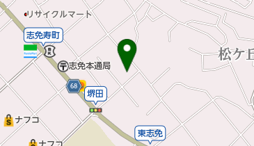 平城商店の地図画像
