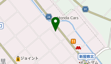 堀兄弟自動車販売整備工場の地図画像