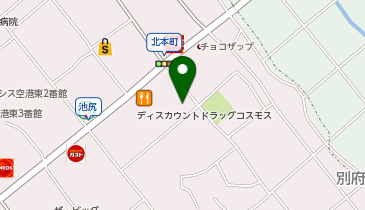 別府文化センターの地図画像