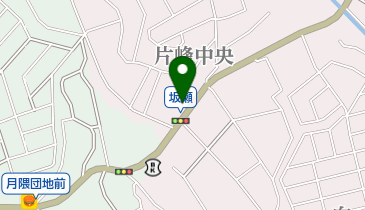 坂瀬ホルモンの地図画像