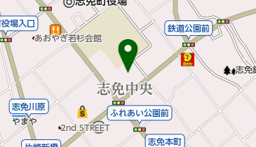 志免町民体育館の地図画像