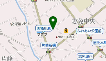 美容室フナコシの地図画像