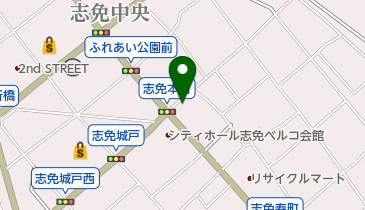 バーバーMIZUNOの地図画像