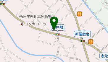 ヒラヤマ理容店の地図画像