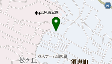 原野電器の地図画像