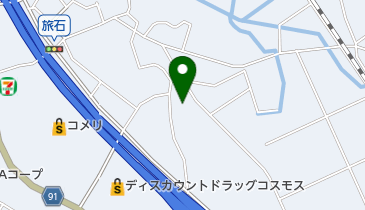 亀山板金の地図画像