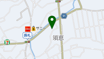 ボディーショップ山川の地図画像