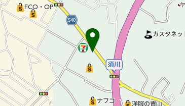 クリーンクラブの地図画像