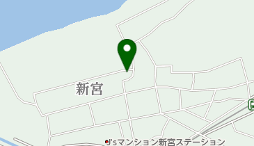 新宮区公民館の地図画像