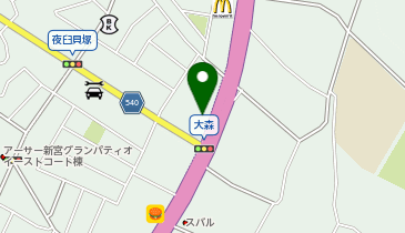 ネッツトヨタ福岡株式会社新宮店の地図画像