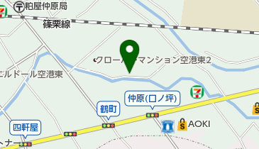 赤松自動車の地図画像