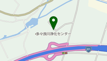 多々良川浄化センターの地図画像