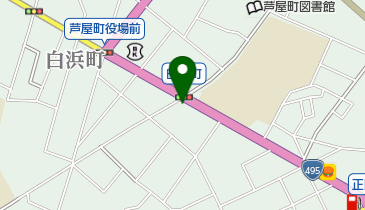 福岡ヤクルト販売株式会社ヤクルト芦屋センターの地図画像