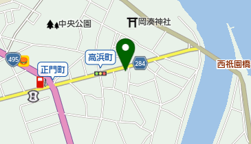 ブルースカイの地図画像