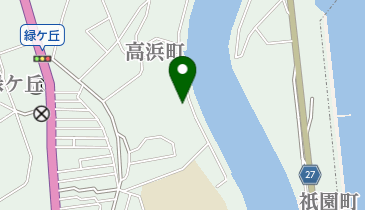 老人憩の家鶴松荘の地図画像