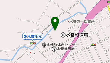 水巻町中央公民館の地図画像