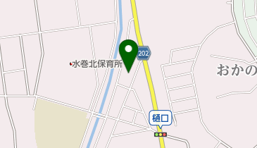 天理教水巻分教会の地図画像