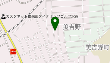 中山身語正宗水巻教会の地図画像