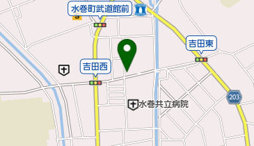 ヘアーサロンハマの地図画像
