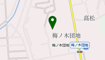 都市再生機構(独立行政法人)梅ノ木団地募集案内所の地図画像