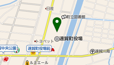 遠賀町 中央公民館の地図画像