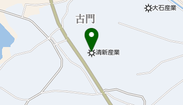 清新産業株式会社農材事業部の地図画像