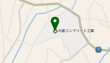 大建コンクリート工業株式会社の地図画像