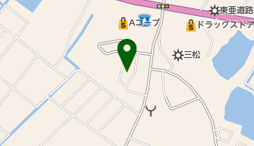 コスモス美容室の地図画像