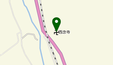 西念寺の地図画像