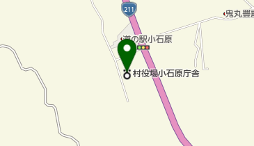 東峰村 小石原公民館の地図画像